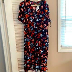 Brand new butterfly Torrid dress size 2 (18-20)